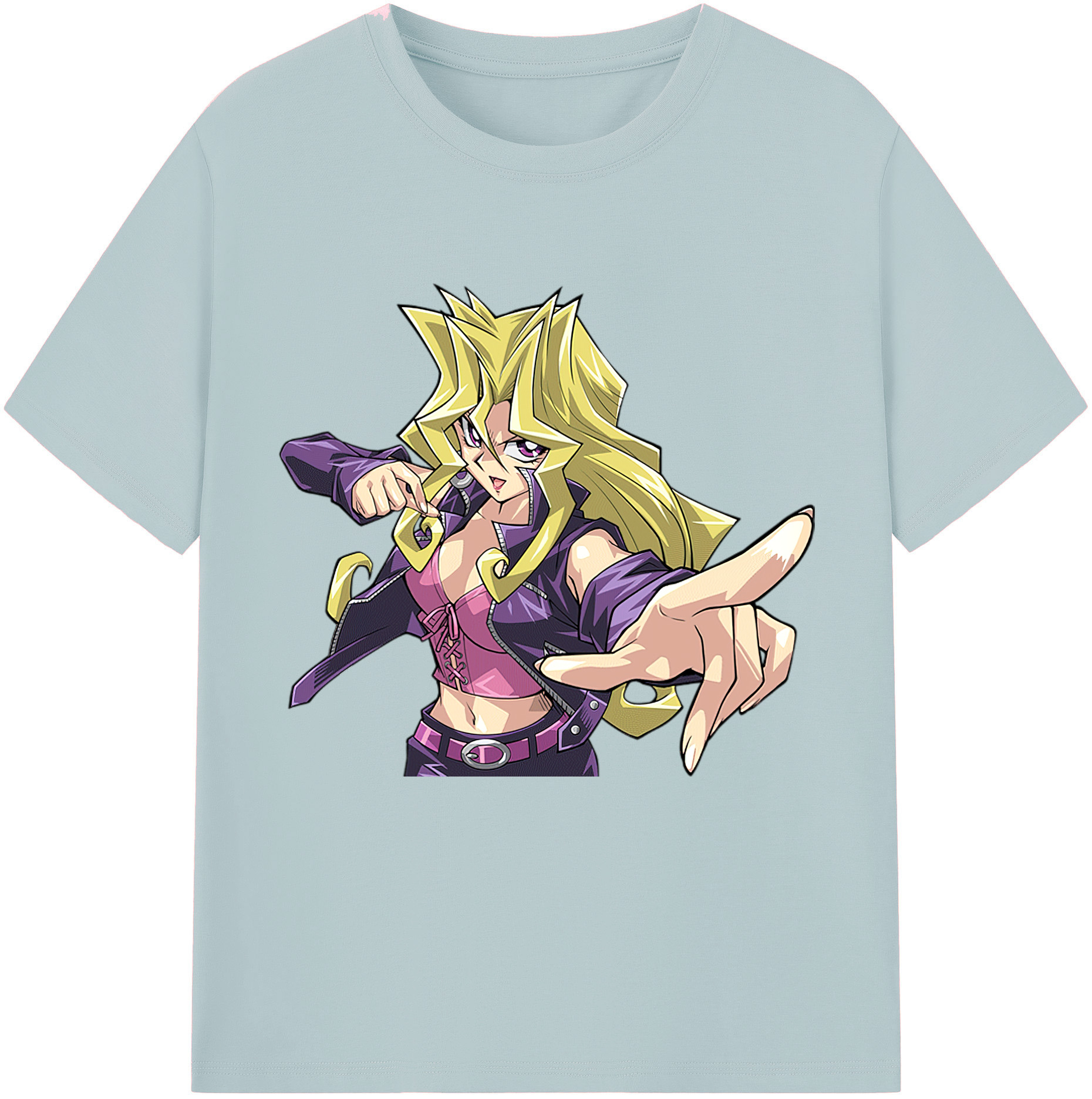 （画像用） 遊☆戯☆王 Yu-Gi-Oh! 綿100％半袖Tシャツ（フロントプリント）